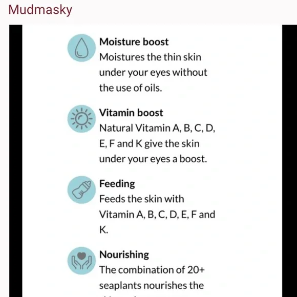 Bundle-Mudmasky vitamin Infused Eye Serum/mudmasky eye mask
